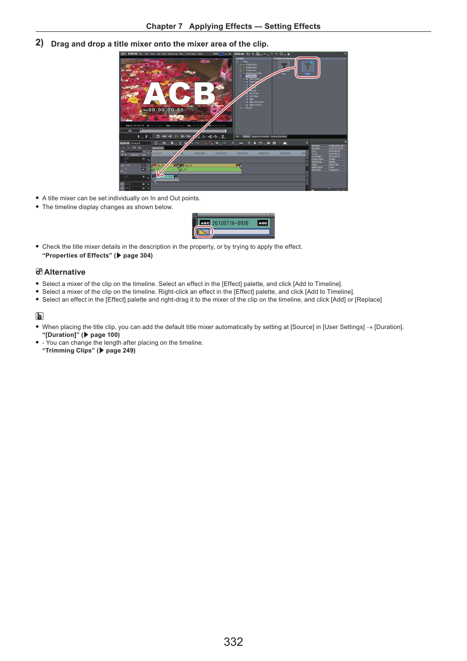 Grass Valley EDIUS Pro v.7.4 Reference Manual User Manual | Page 332 / 471