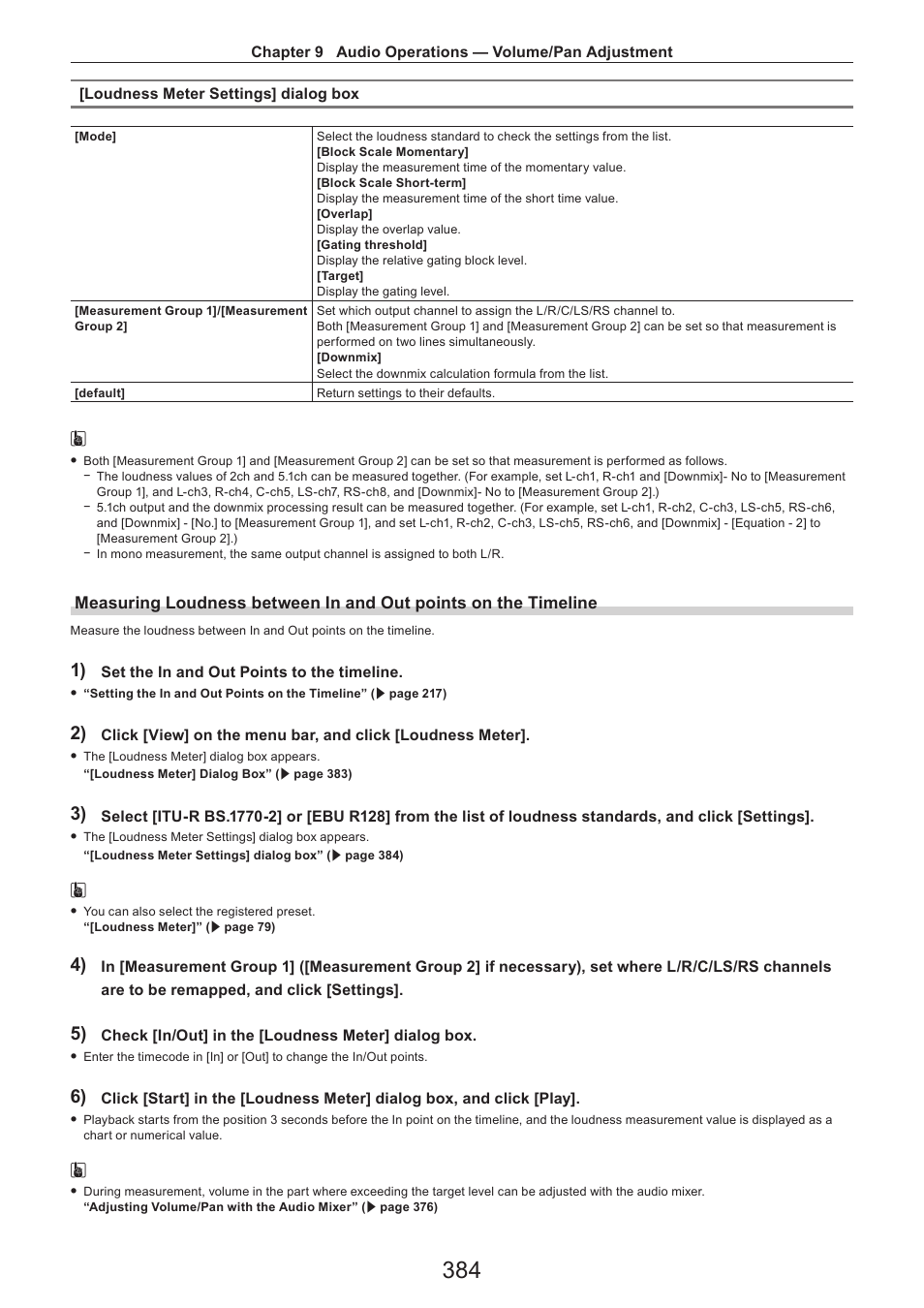 Grass Valley EDIUS Pro v.7.4 Reference Manual User Manual | Page 384 / 471