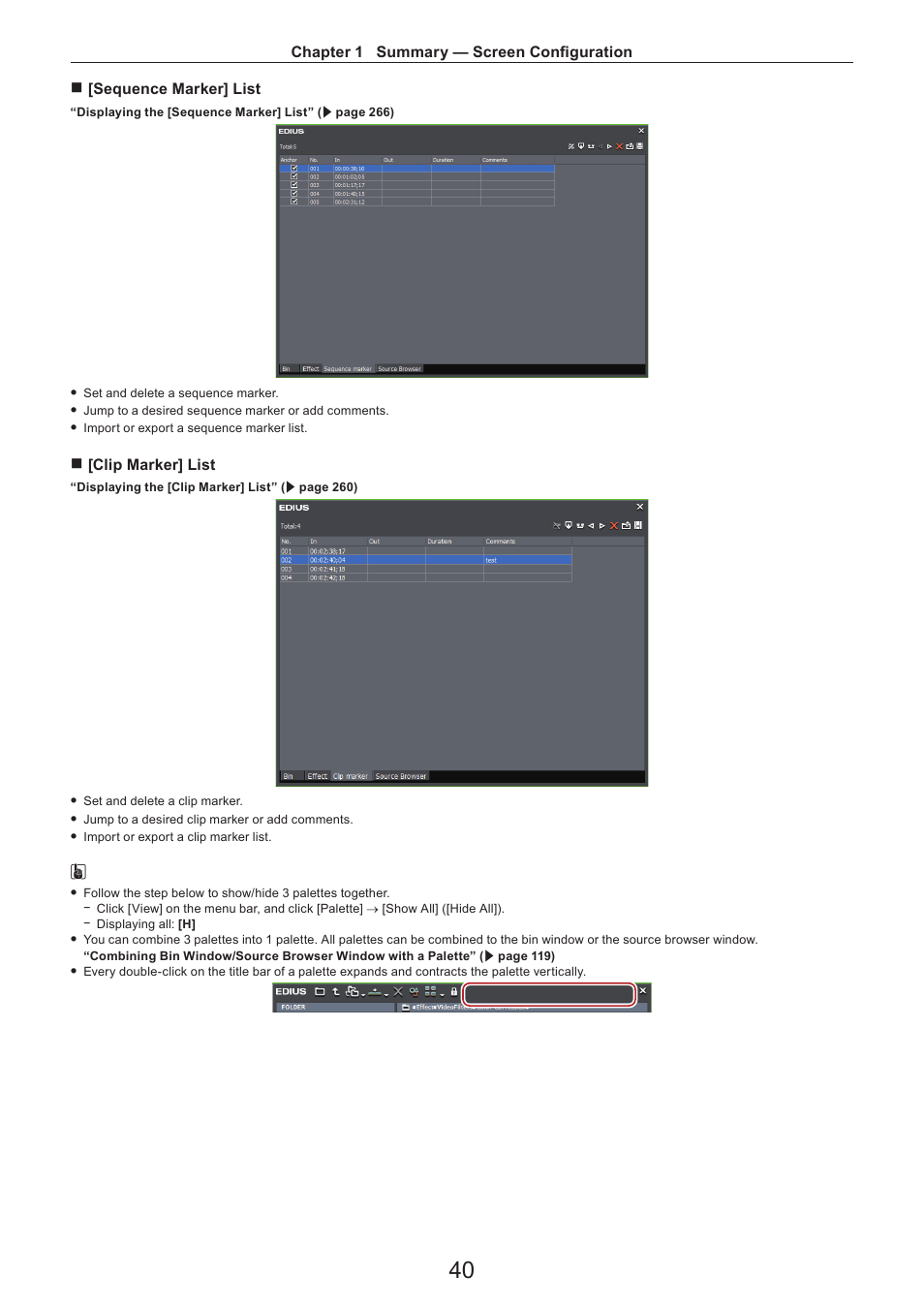 Grass Valley EDIUS Pro v.7.4 Reference Manual User Manual | Page 40 / 471