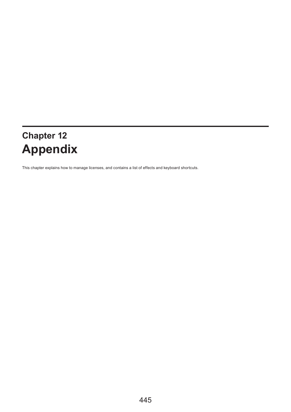 12 appendix, Appendix | Grass Valley EDIUS Pro v.7.4 Reference Manual User Manual | Page 445 / 471