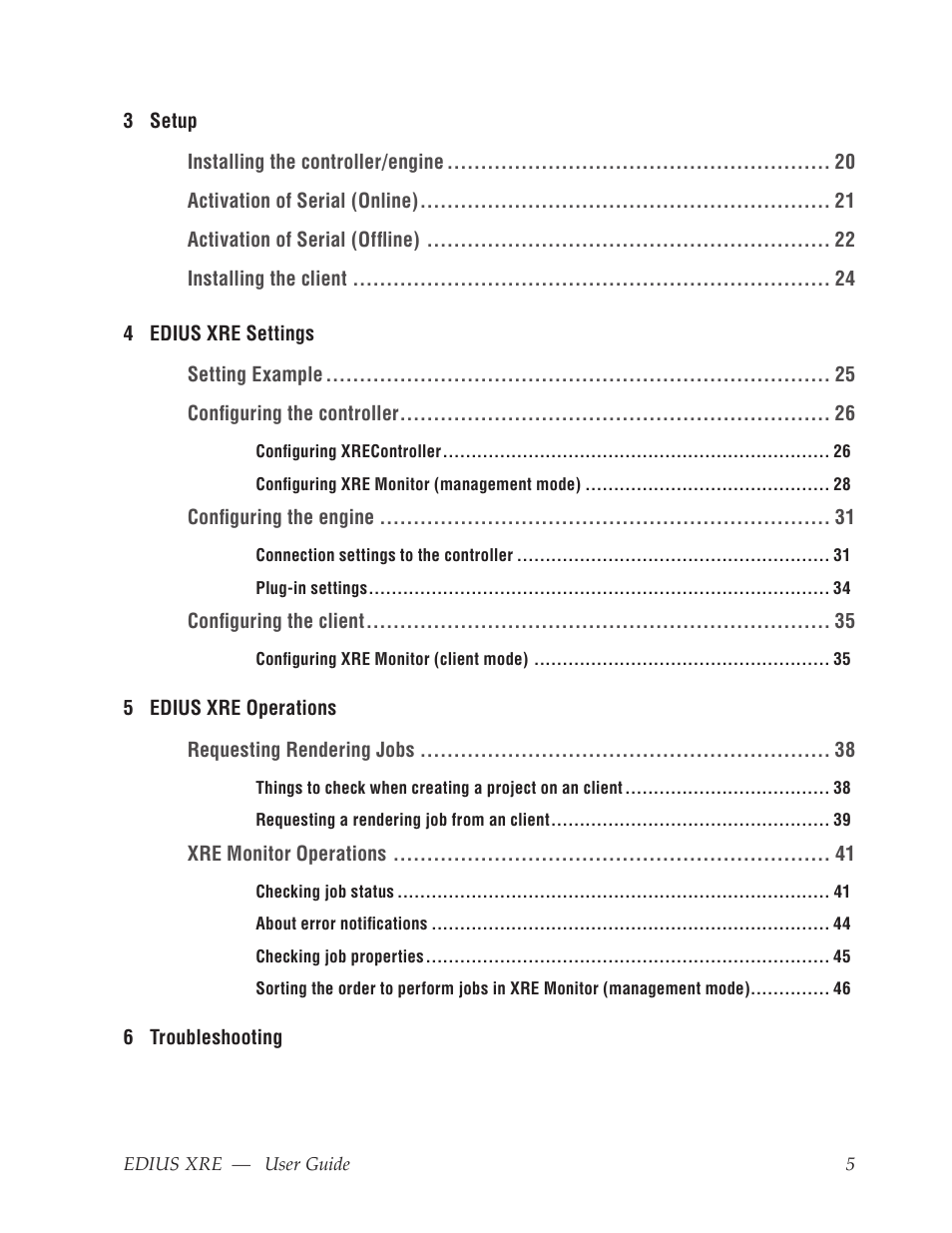 Grass Valley EDIUS XRE v.7.31 User Manual | Page 5 / 50