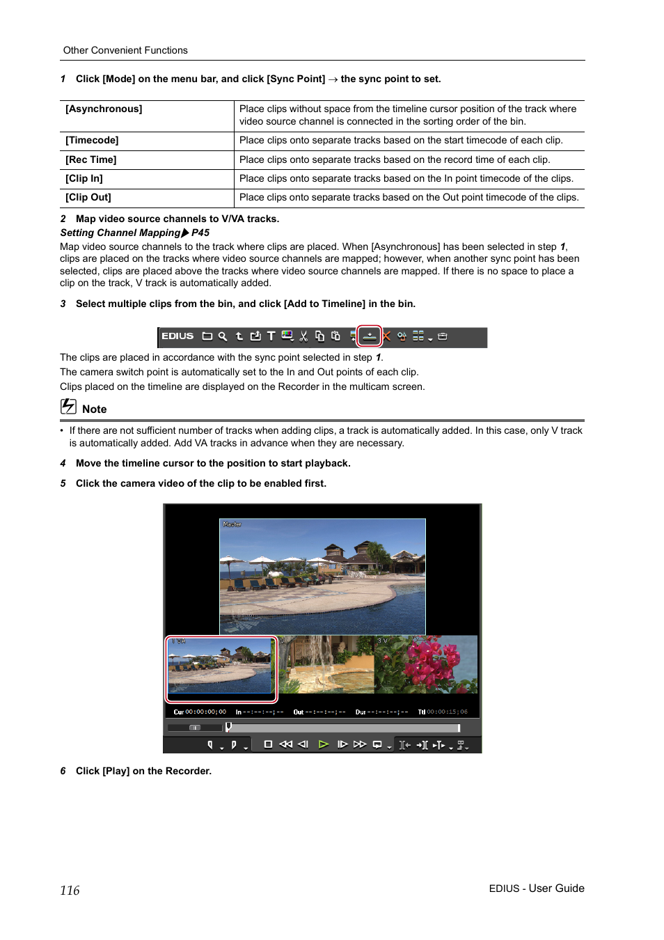 Grass Valley EDIUS Pro v.7.0 User Manual | Page 124 / 133