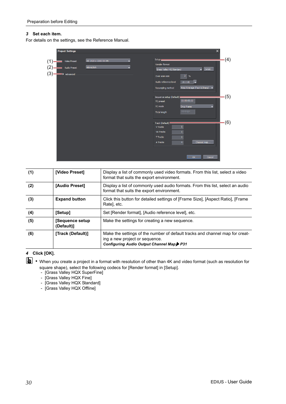 Grass Valley EDIUS Pro v.7.0 User Manual | Page 38 / 133