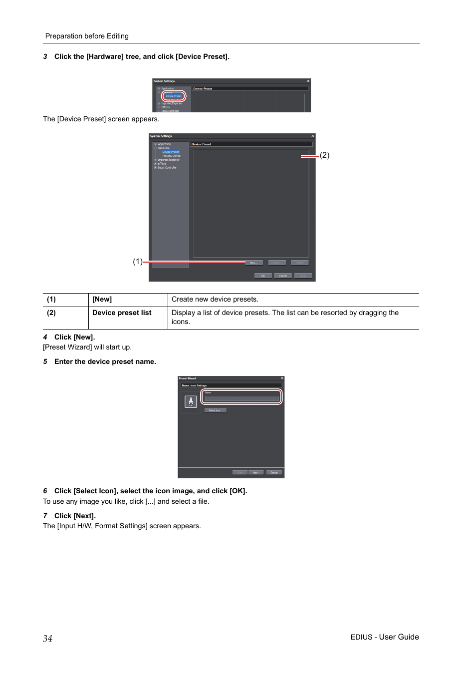 Grass Valley EDIUS Pro v.7.0 User Manual | Page 42 / 133