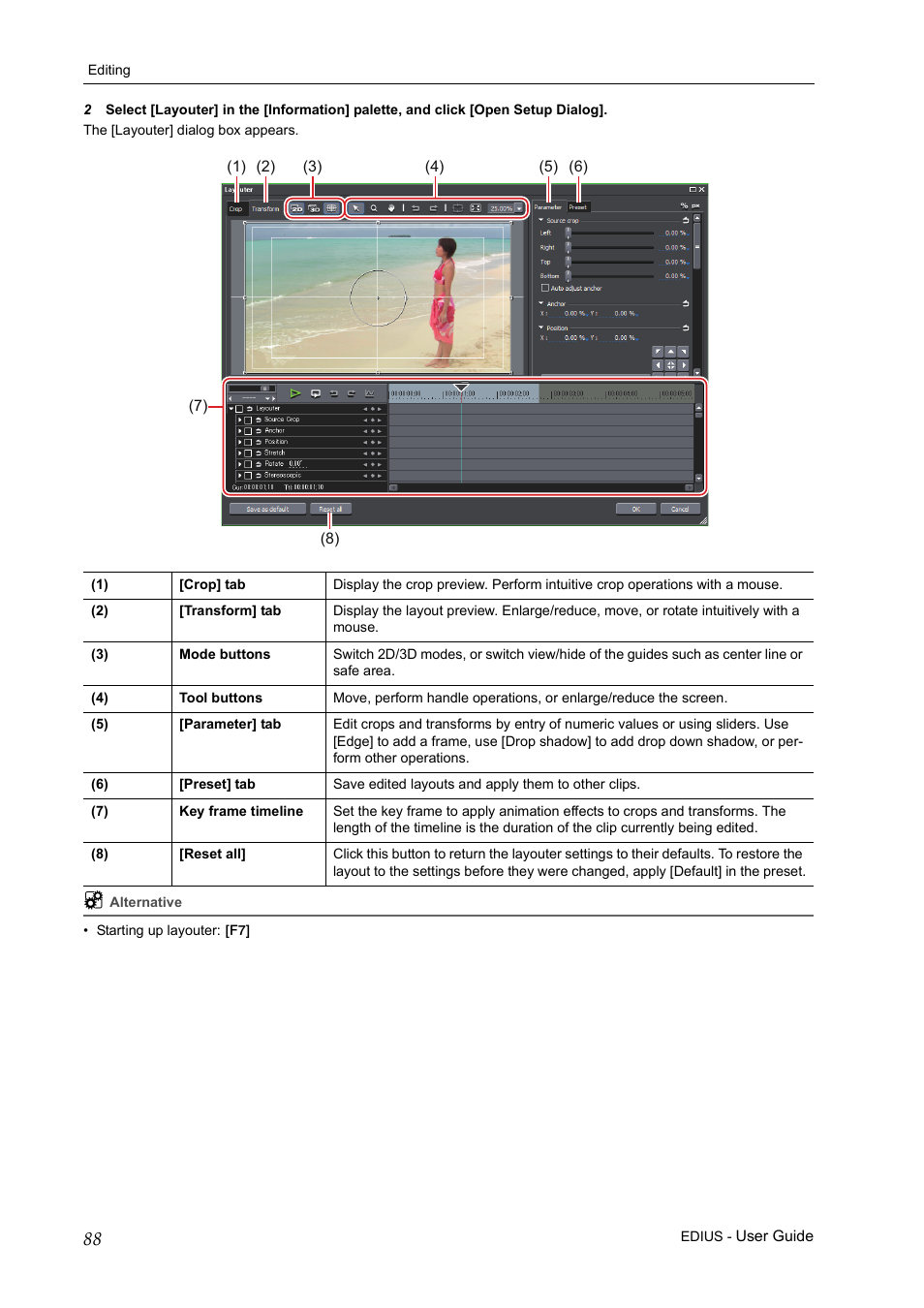 Grass Valley EDIUS Pro v.7.0 User Manual | Page 96 / 133