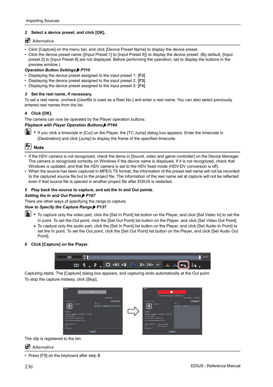 Grass Valley EDIUS Pro v.7.20 User Manual | Page 158 / 520
