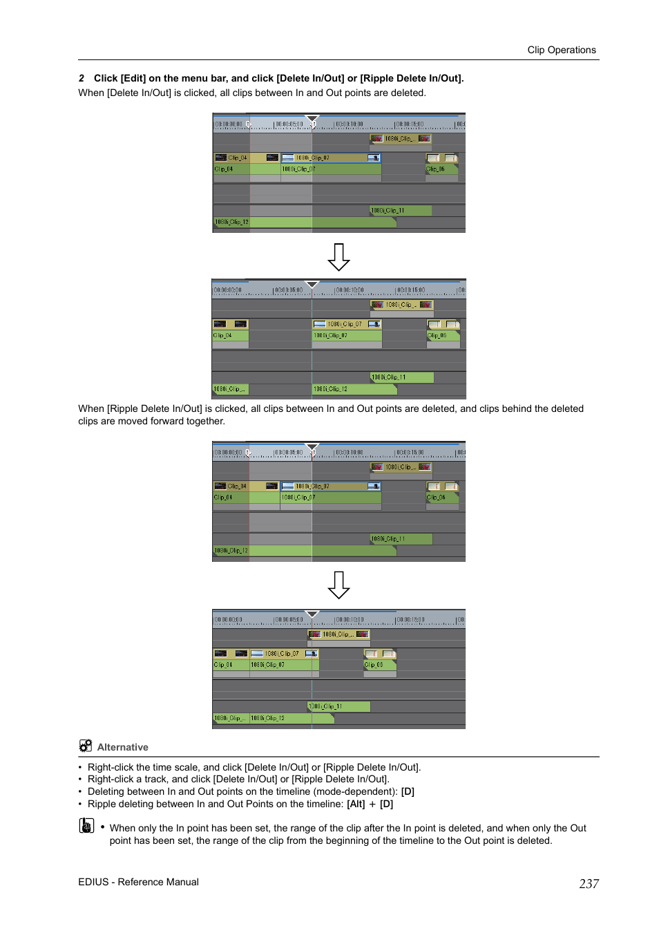 Grass Valley EDIUS Pro v.7.20 User Manual | Page 259 / 520