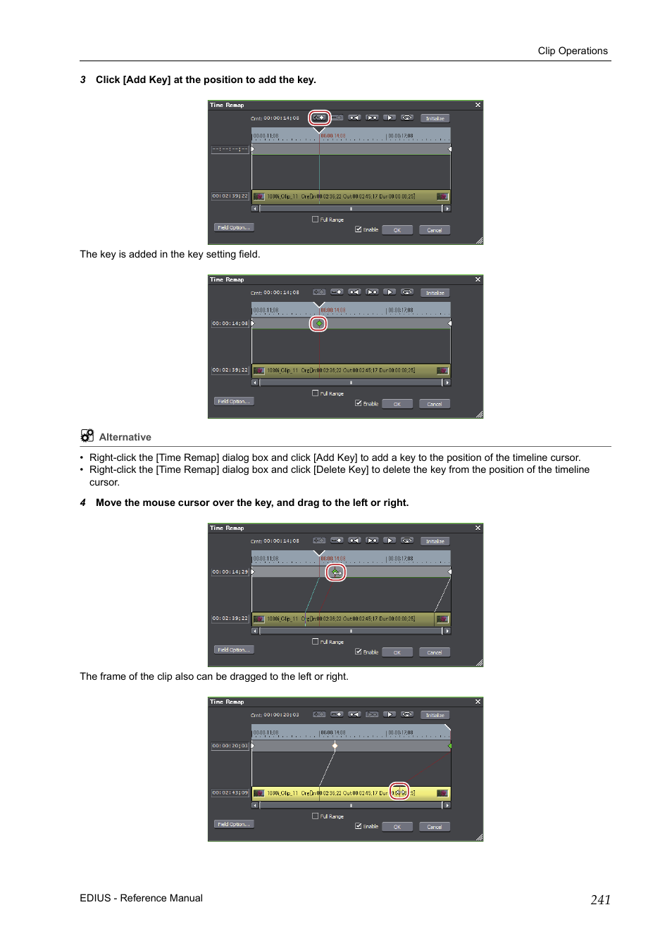 Grass Valley EDIUS Pro v.7.20 User Manual | Page 263 / 520