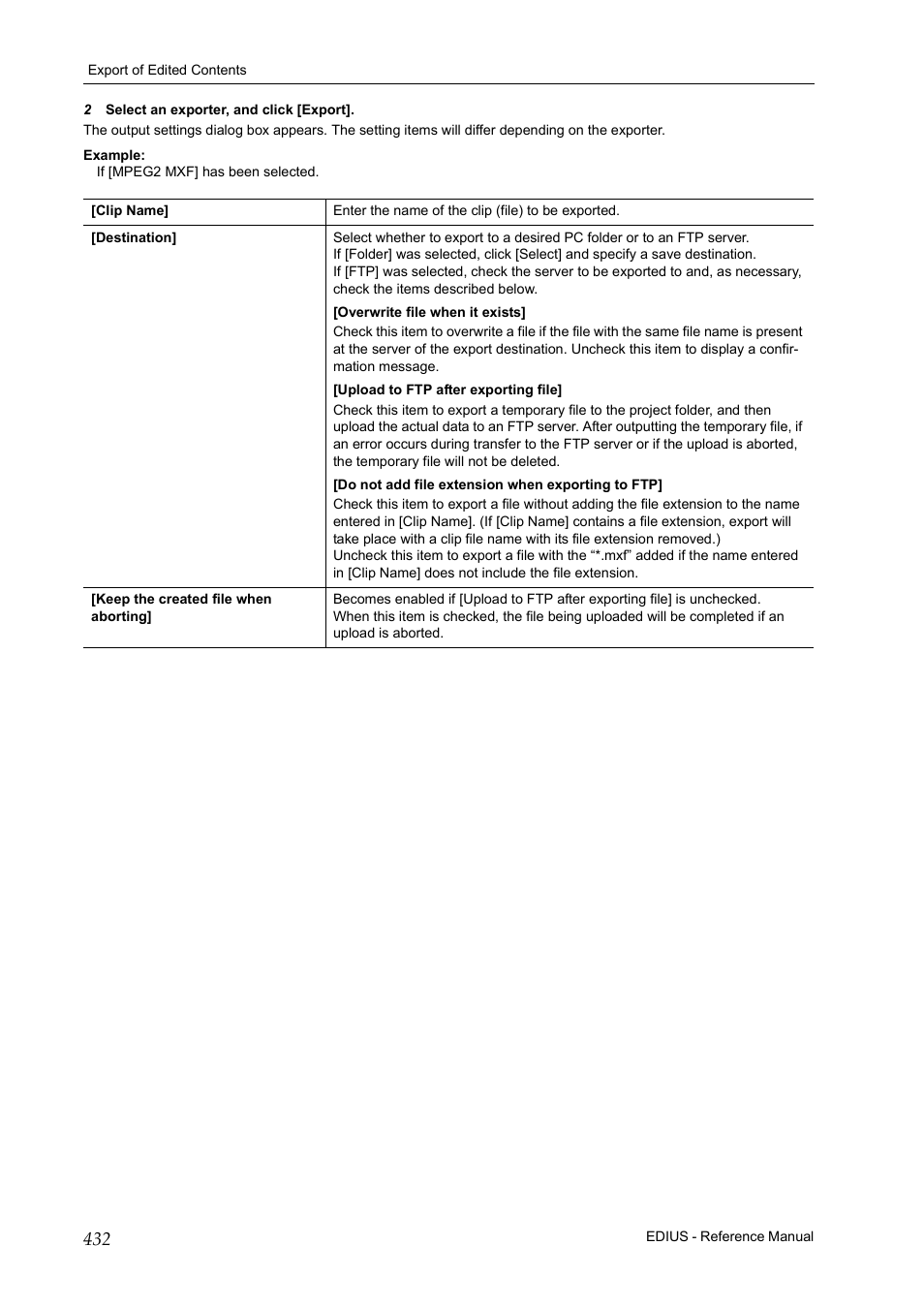 Grass Valley EDIUS Pro v.7.20 User Manual | Page 454 / 520