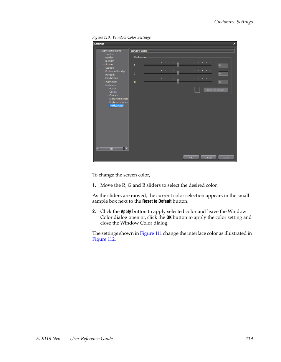 Figure 110 | Grass Valley EDIUS Neo 2 User Manual | Page 119 / 608