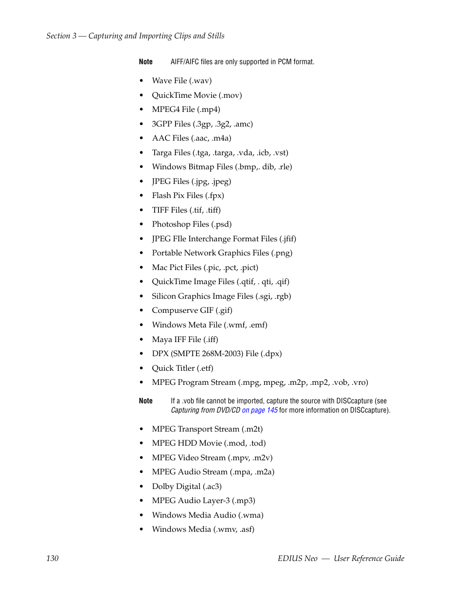 Grass Valley EDIUS Neo 2 User Manual | Page 130 / 608