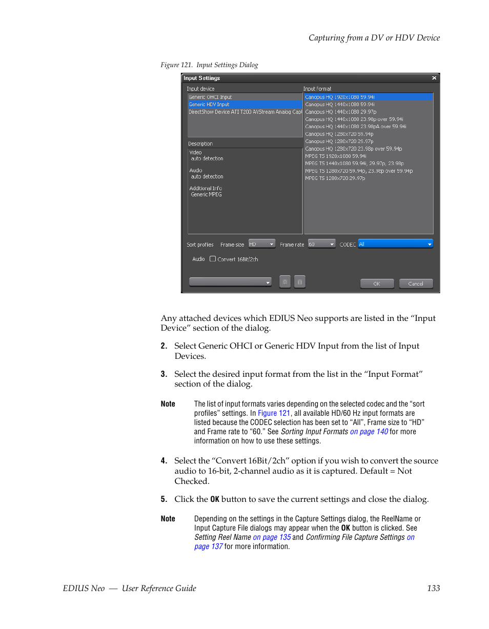 Figure 121 | Grass Valley EDIUS Neo 2 User Manual | Page 133 / 608