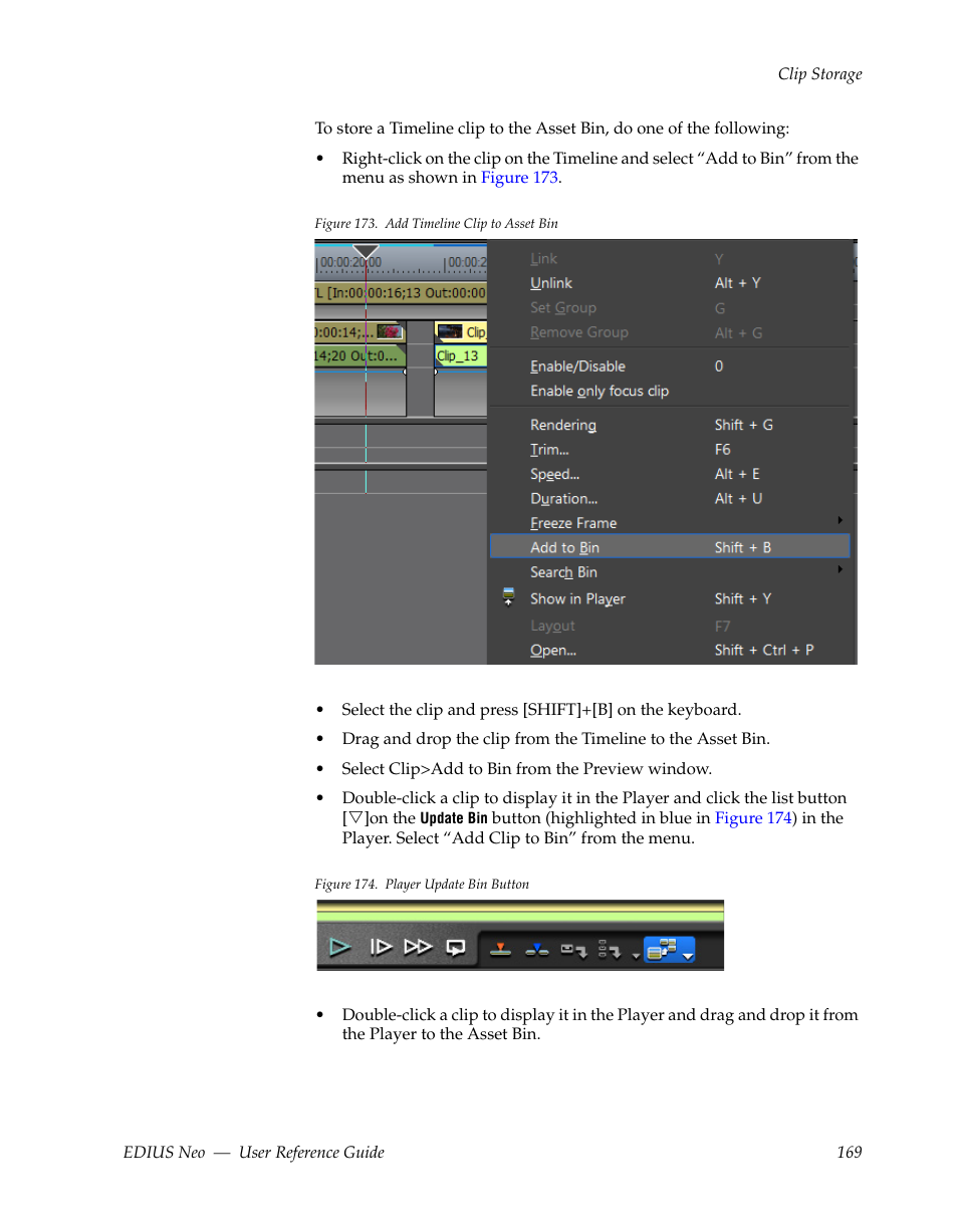 Grass Valley EDIUS Neo 2 User Manual | Page 169 / 608
