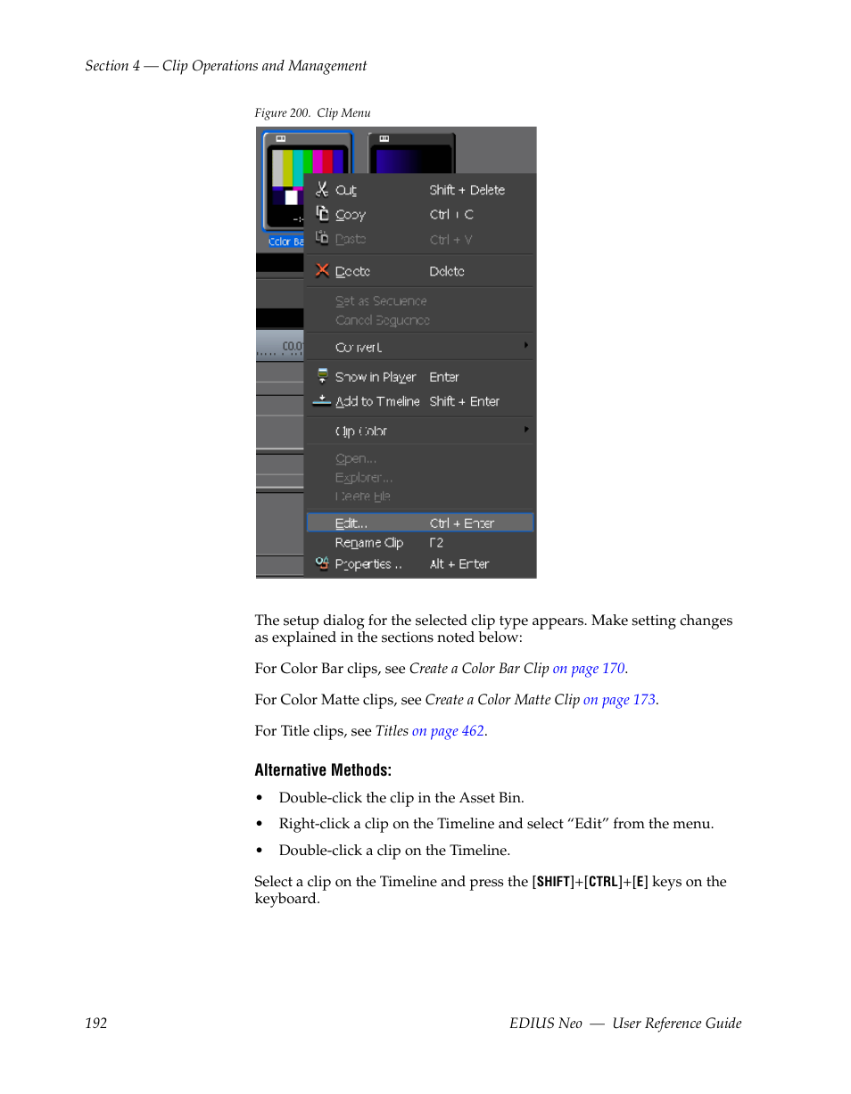 Grass Valley EDIUS Neo 2 User Manual | Page 192 / 608