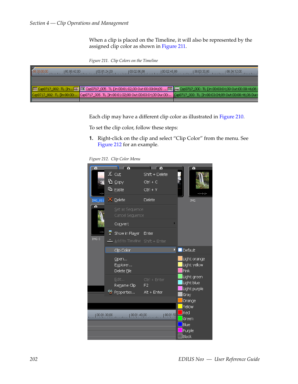 Grass Valley EDIUS Neo 2 User Manual | Page 202 / 608
