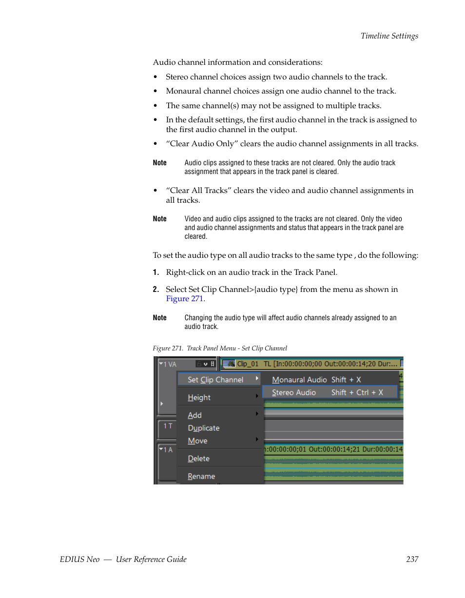 Grass Valley EDIUS Neo 2 User Manual | Page 237 / 608