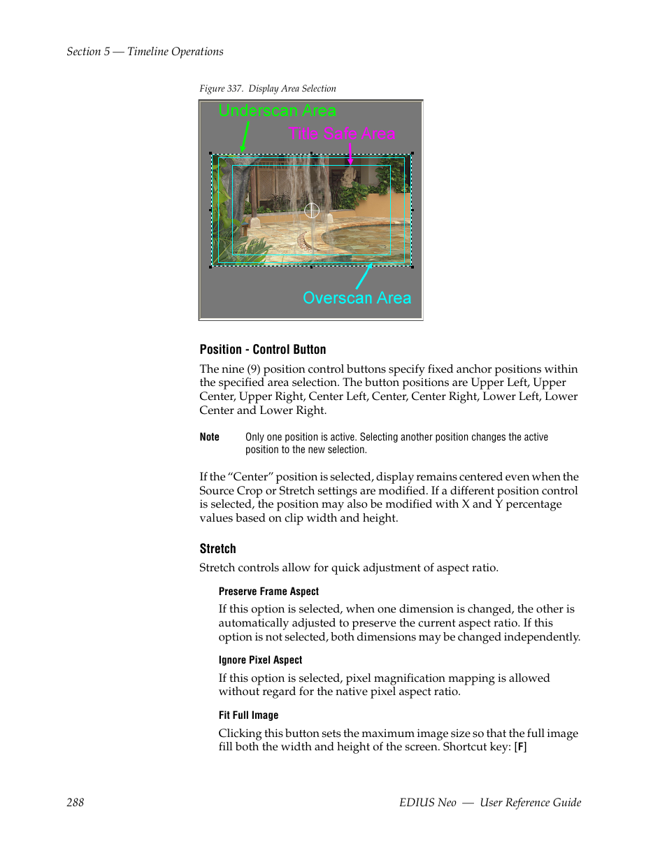 Grass Valley EDIUS Neo 2 User Manual | Page 288 / 608