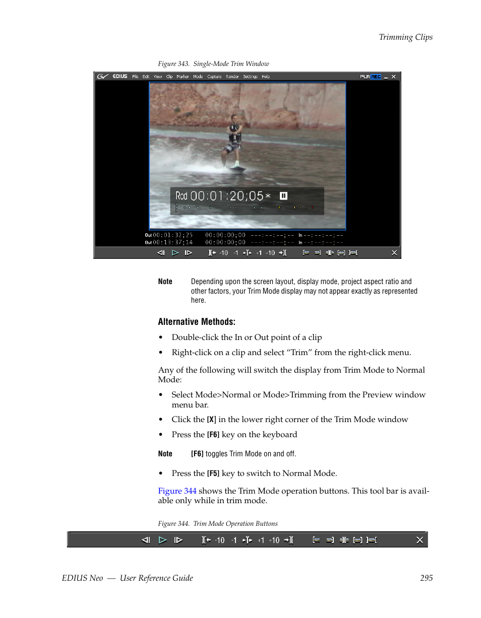 Grass Valley EDIUS Neo 2 User Manual | Page 295 / 608