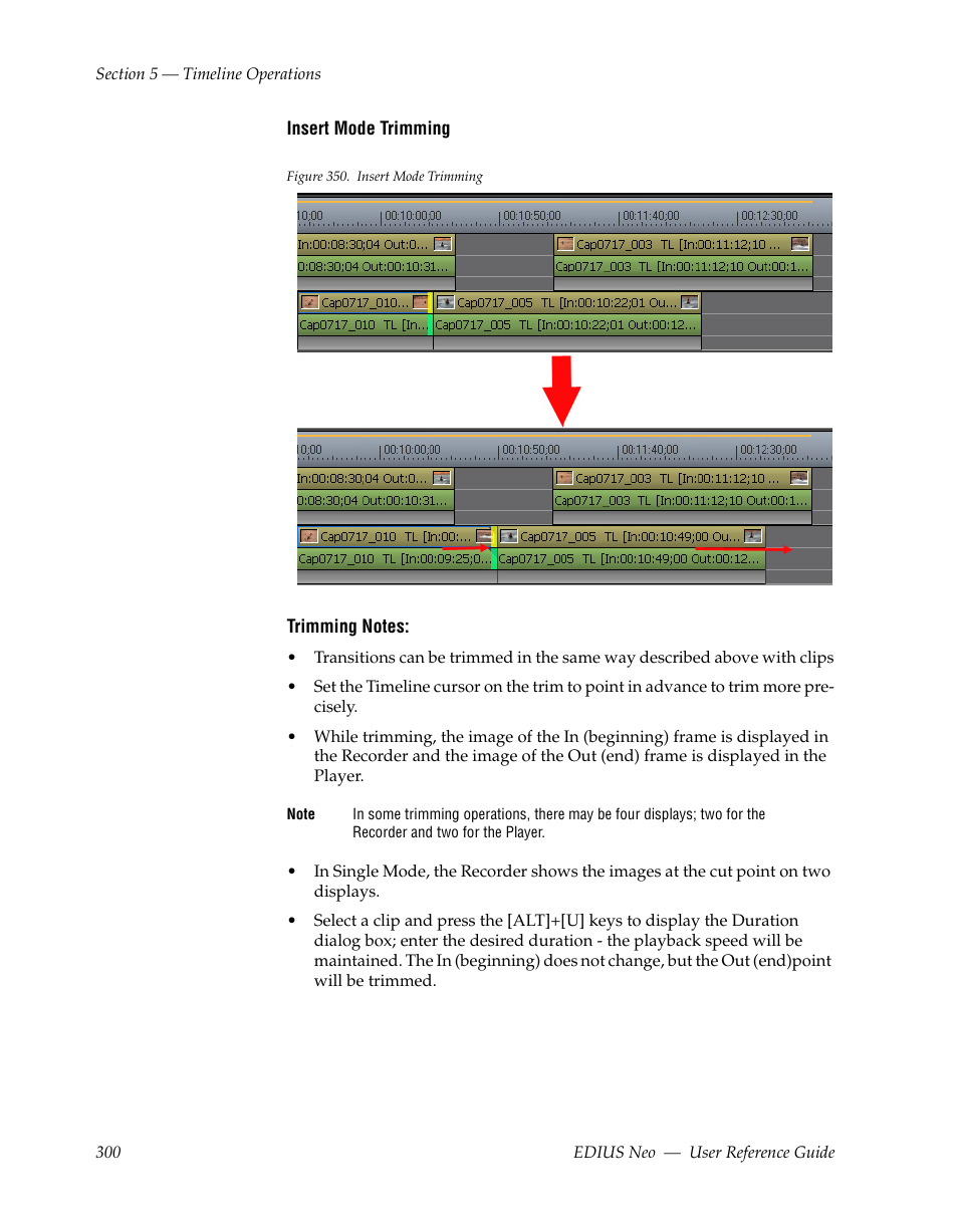 Grass Valley EDIUS Neo 2 User Manual | Page 300 / 608