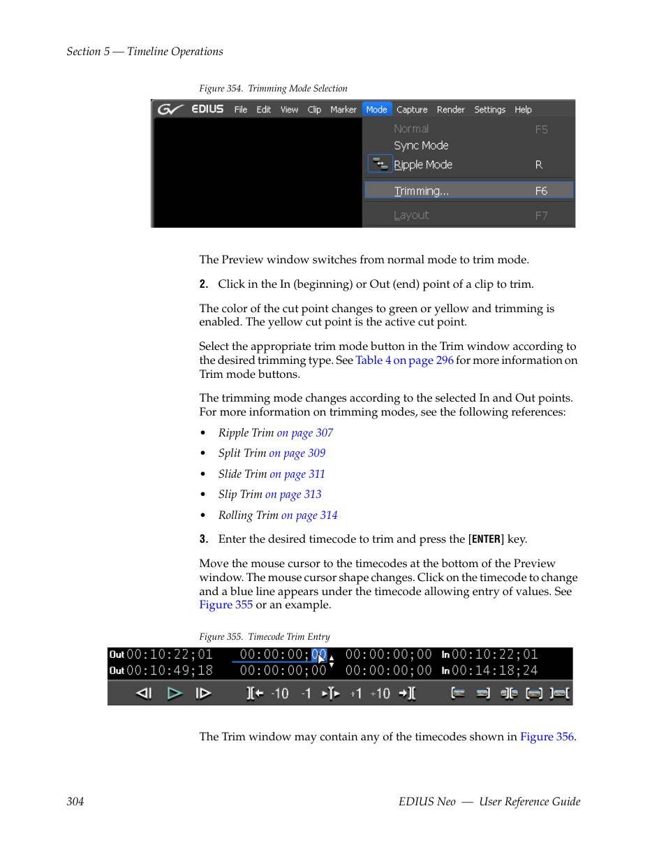 Grass Valley EDIUS Neo 2 User Manual | Page 304 / 608