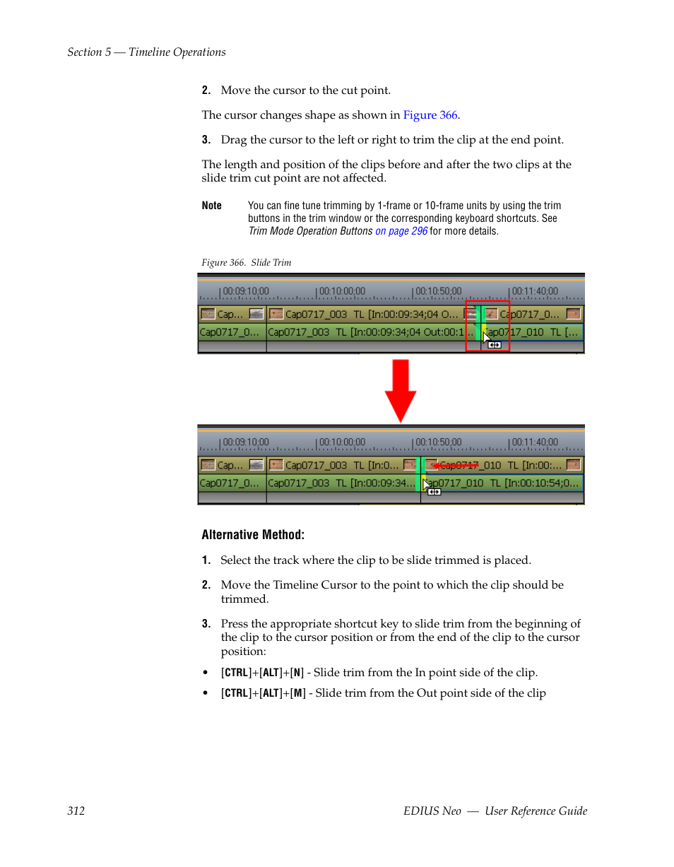 Grass Valley EDIUS Neo 2 User Manual | Page 312 / 608
