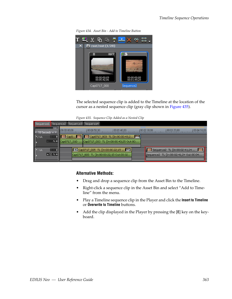 Ue in, Figure 434 | Grass Valley EDIUS Neo 2 User Manual | Page 363 / 608