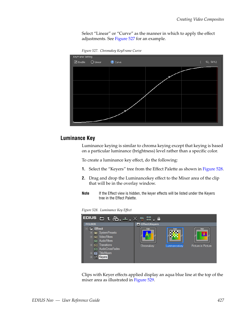 Luminance key | Grass Valley EDIUS Neo 2 User Manual | Page 427 / 608