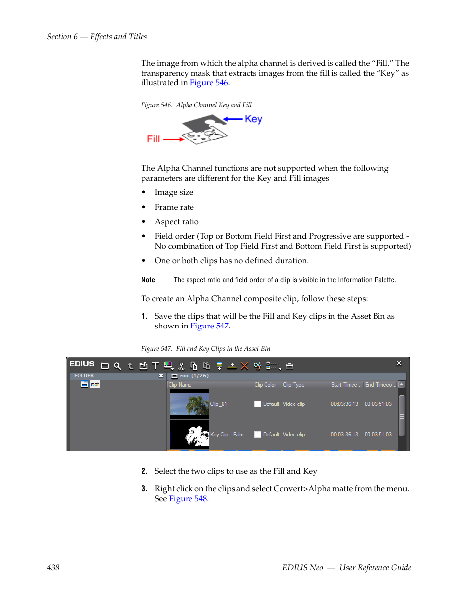 Grass Valley EDIUS Neo 2 User Manual | Page 438 / 608