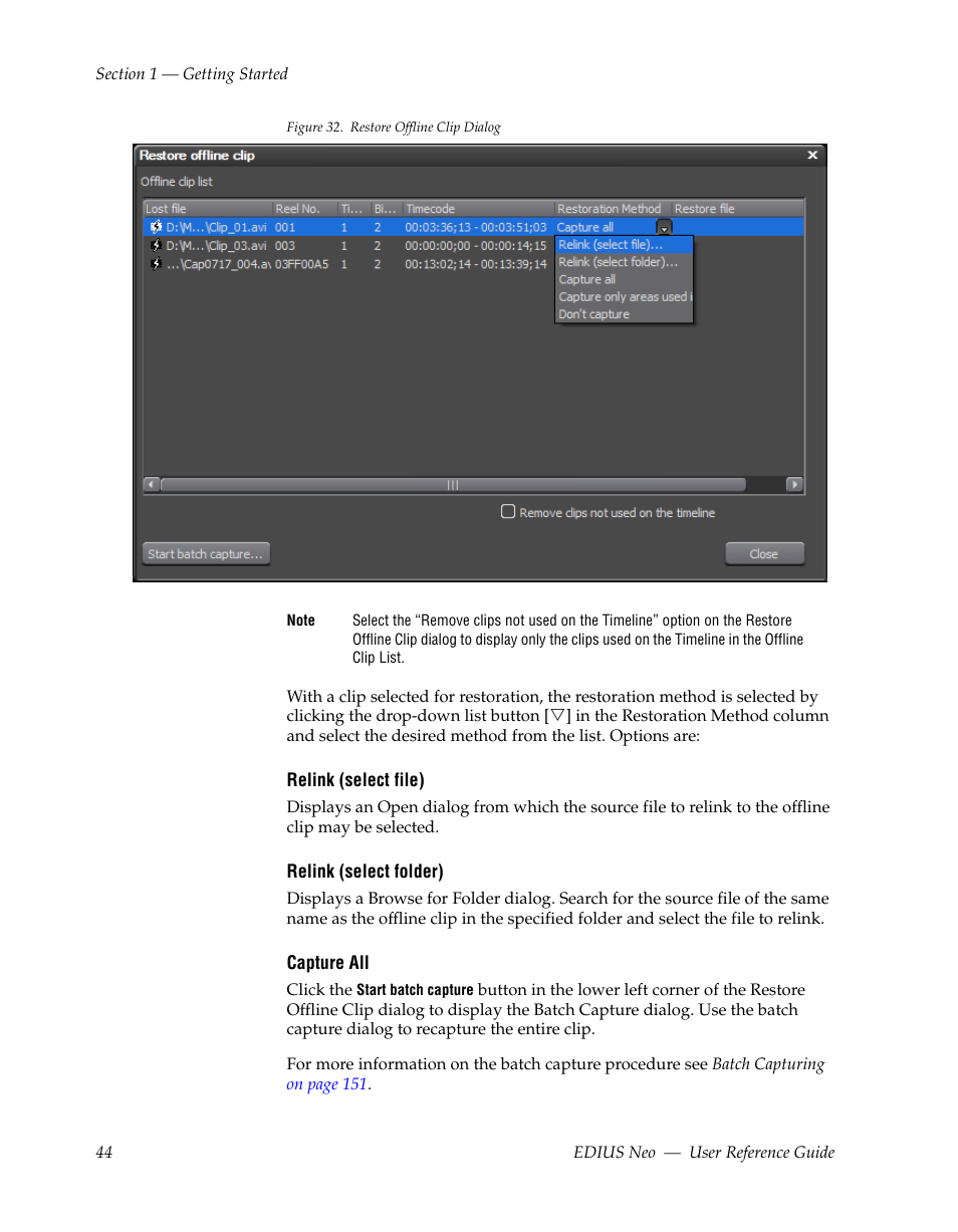 Grass Valley EDIUS Neo 2 User Manual | Page 44 / 608