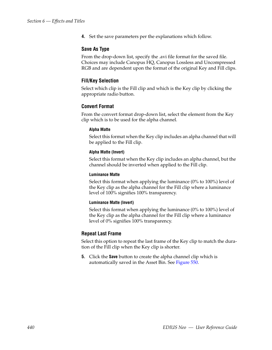 Grass Valley EDIUS Neo 2 User Manual | Page 440 / 608