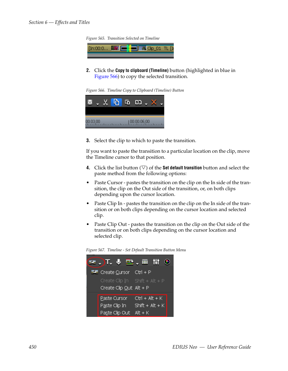 Figure 565 | Grass Valley EDIUS Neo 2 User Manual | Page 450 / 608
