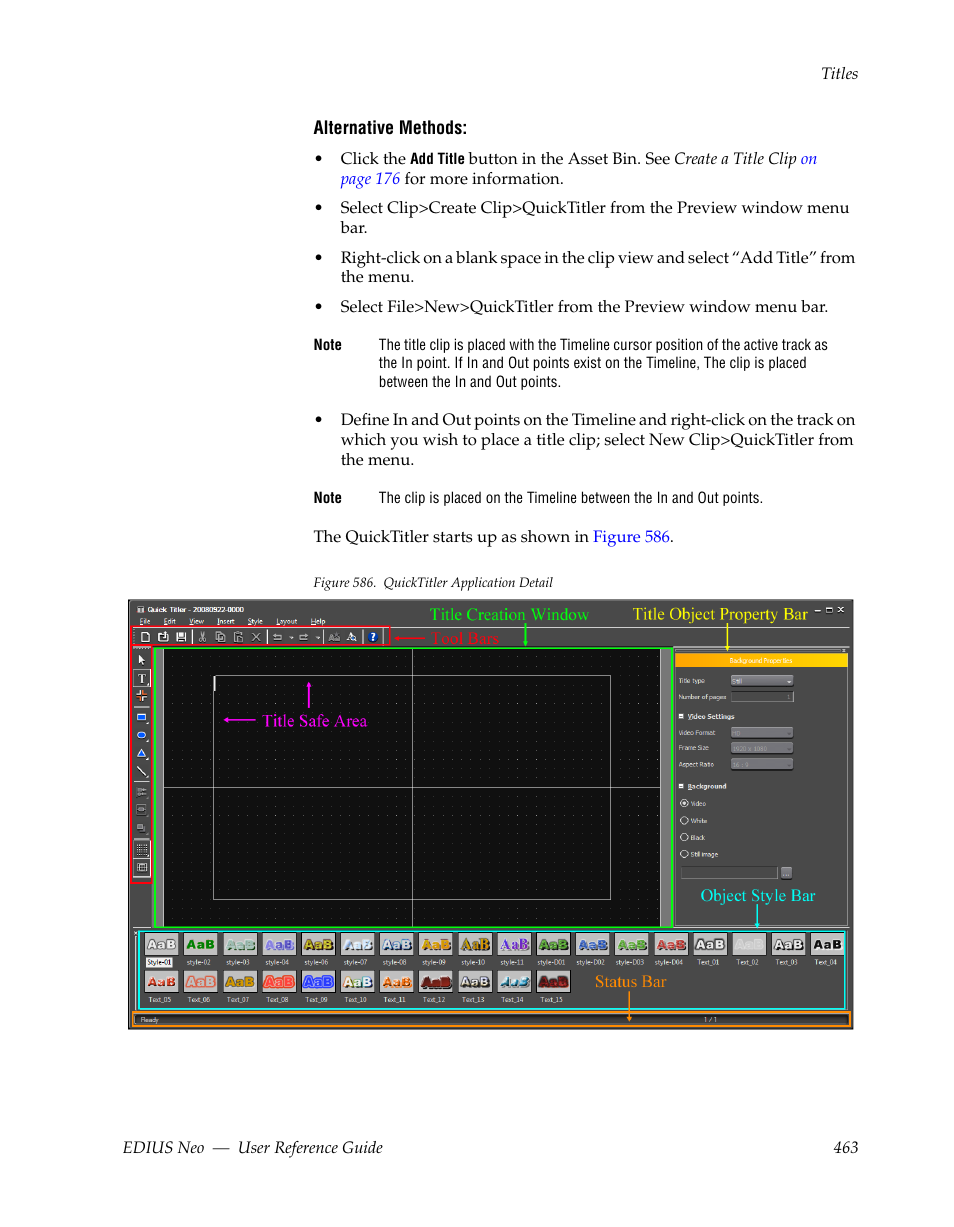 Grass Valley EDIUS Neo 2 User Manual | Page 463 / 608