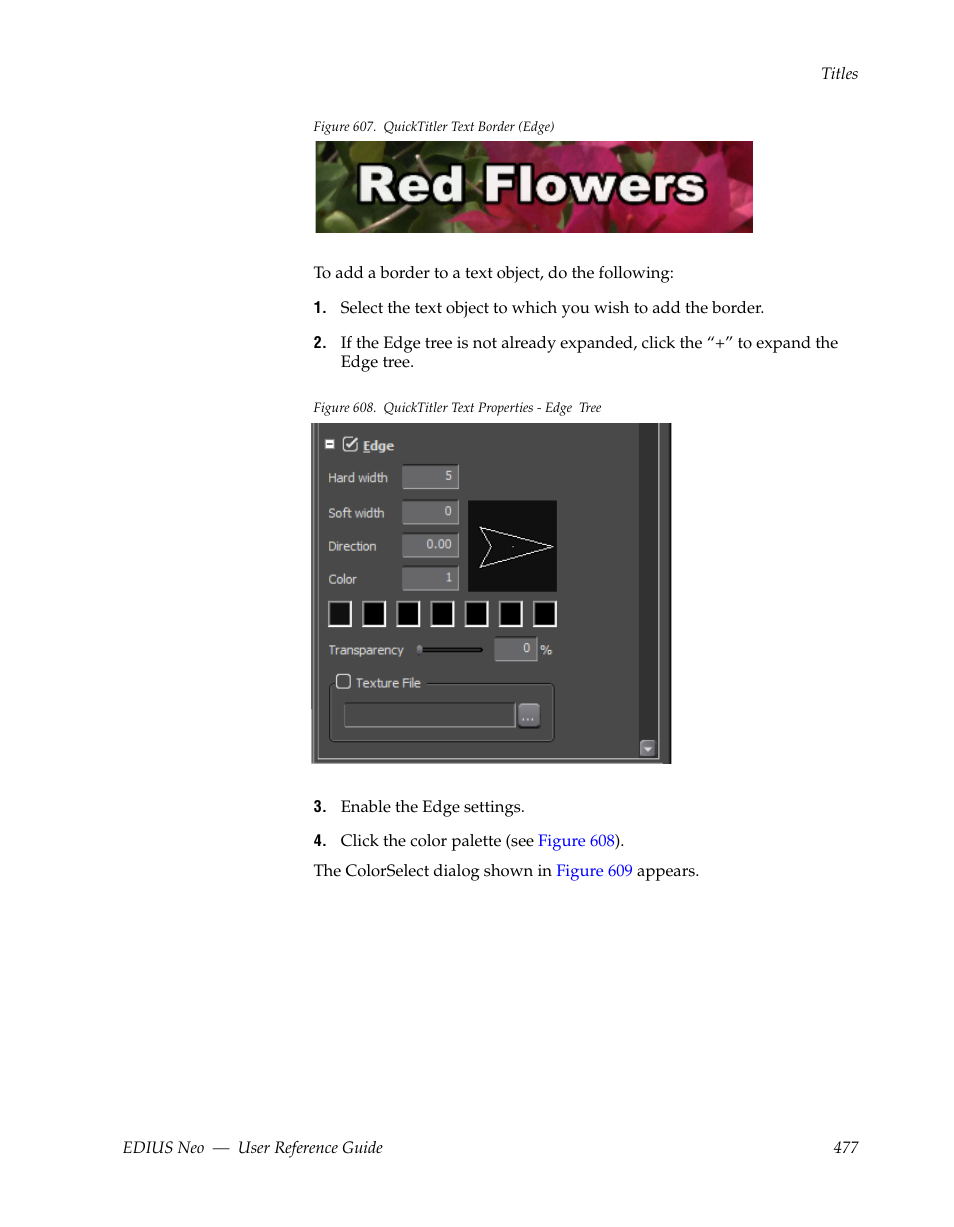 Grass Valley EDIUS Neo 2 User Manual | Page 477 / 608
