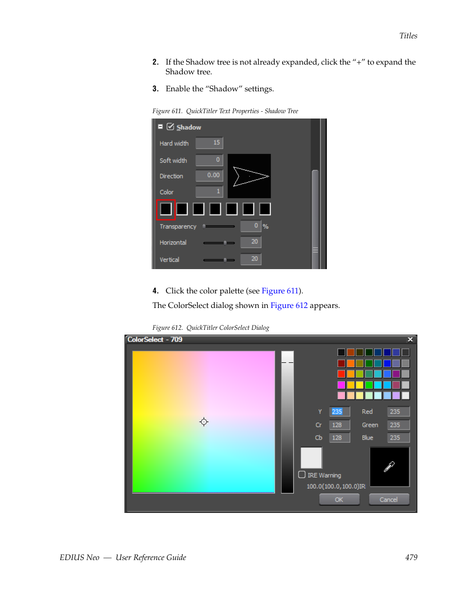 Grass Valley EDIUS Neo 2 User Manual | Page 479 / 608