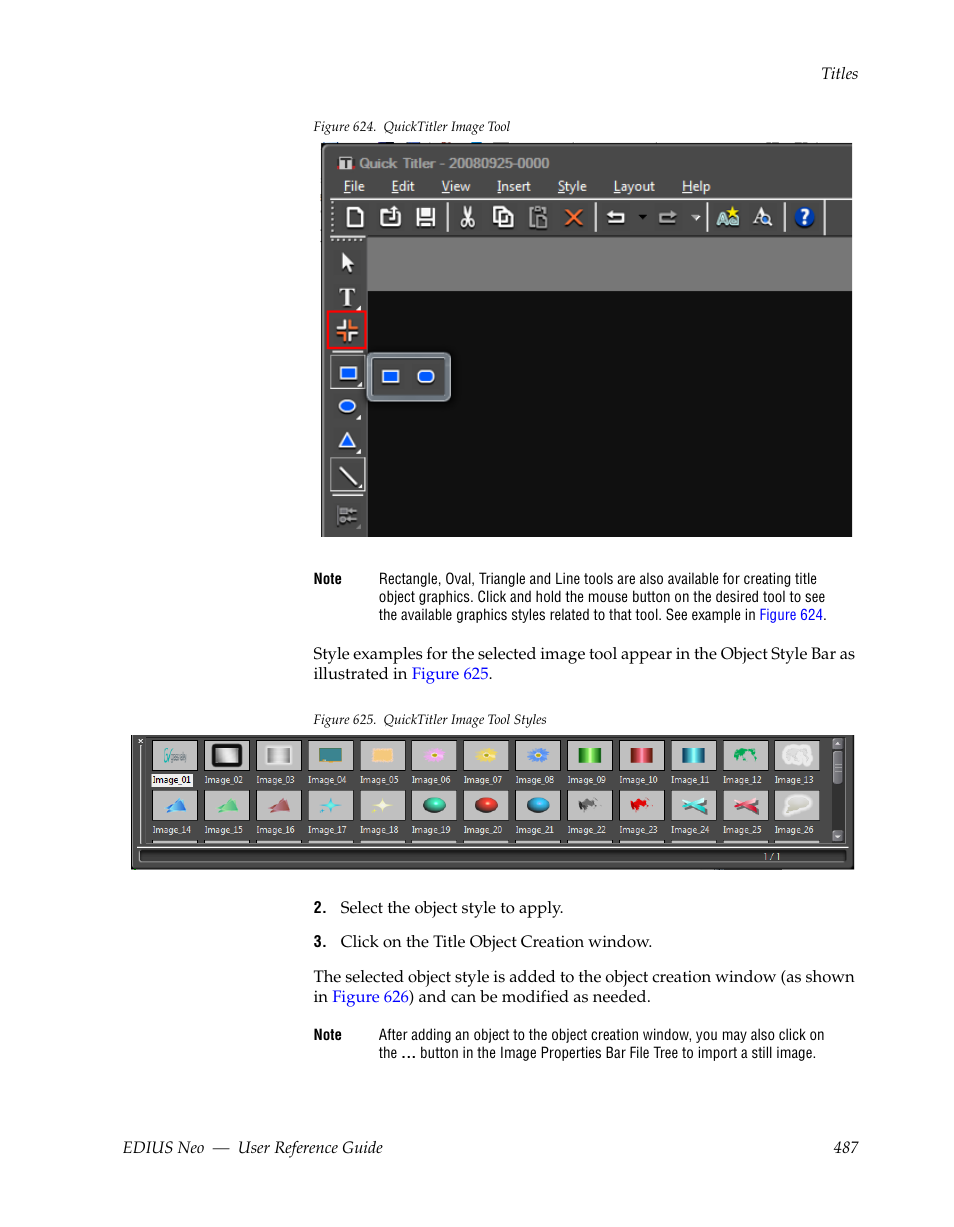 Grass Valley EDIUS Neo 2 User Manual | Page 487 / 608