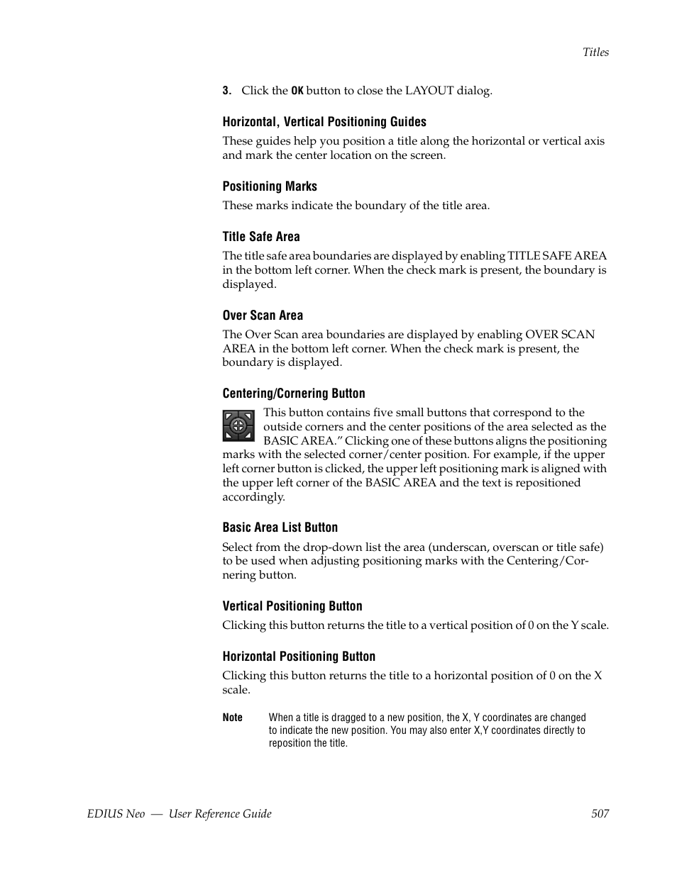 Grass Valley EDIUS Neo 2 User Manual | Page 507 / 608