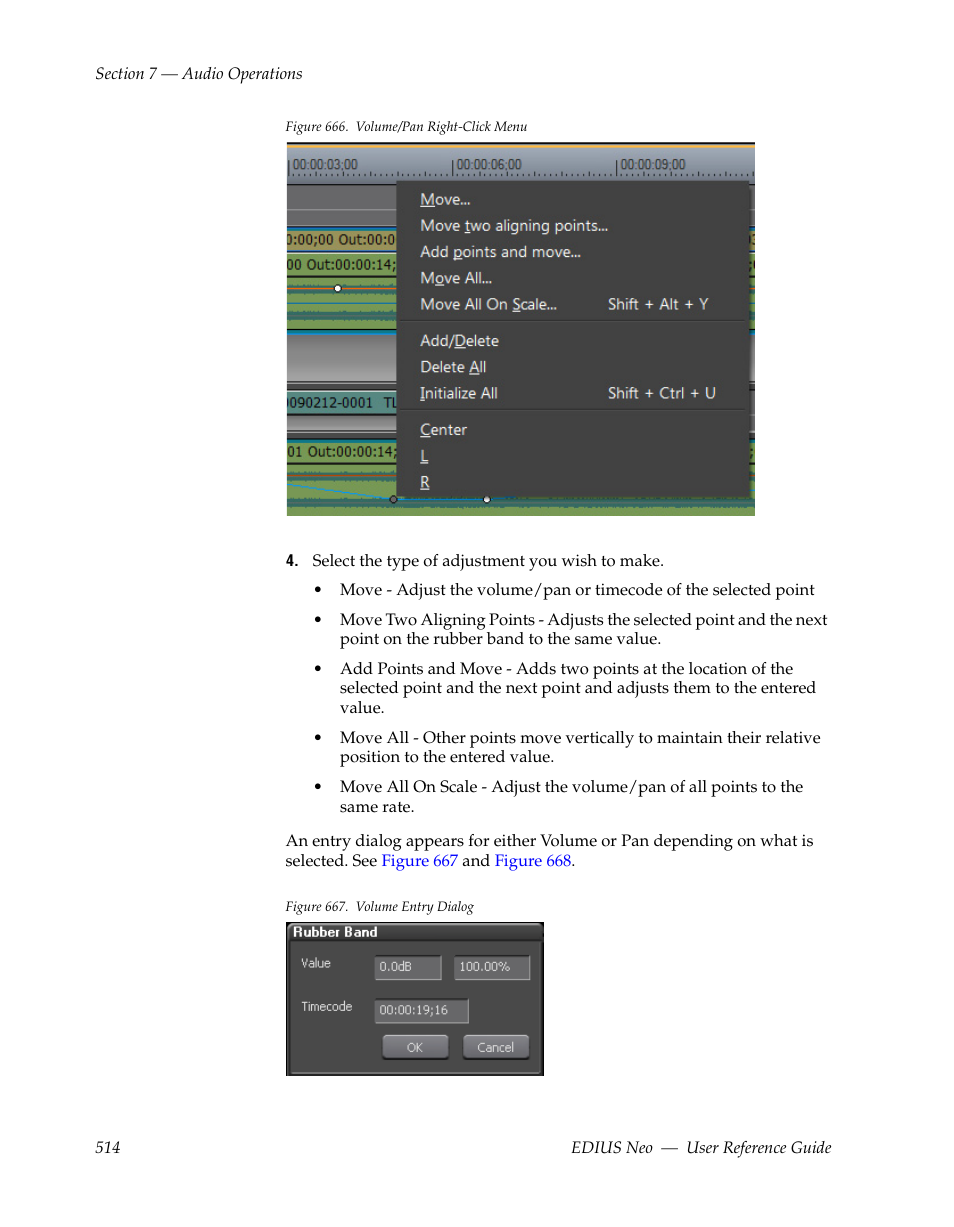 Figure 666 | Grass Valley EDIUS Neo 2 User Manual | Page 514 / 608