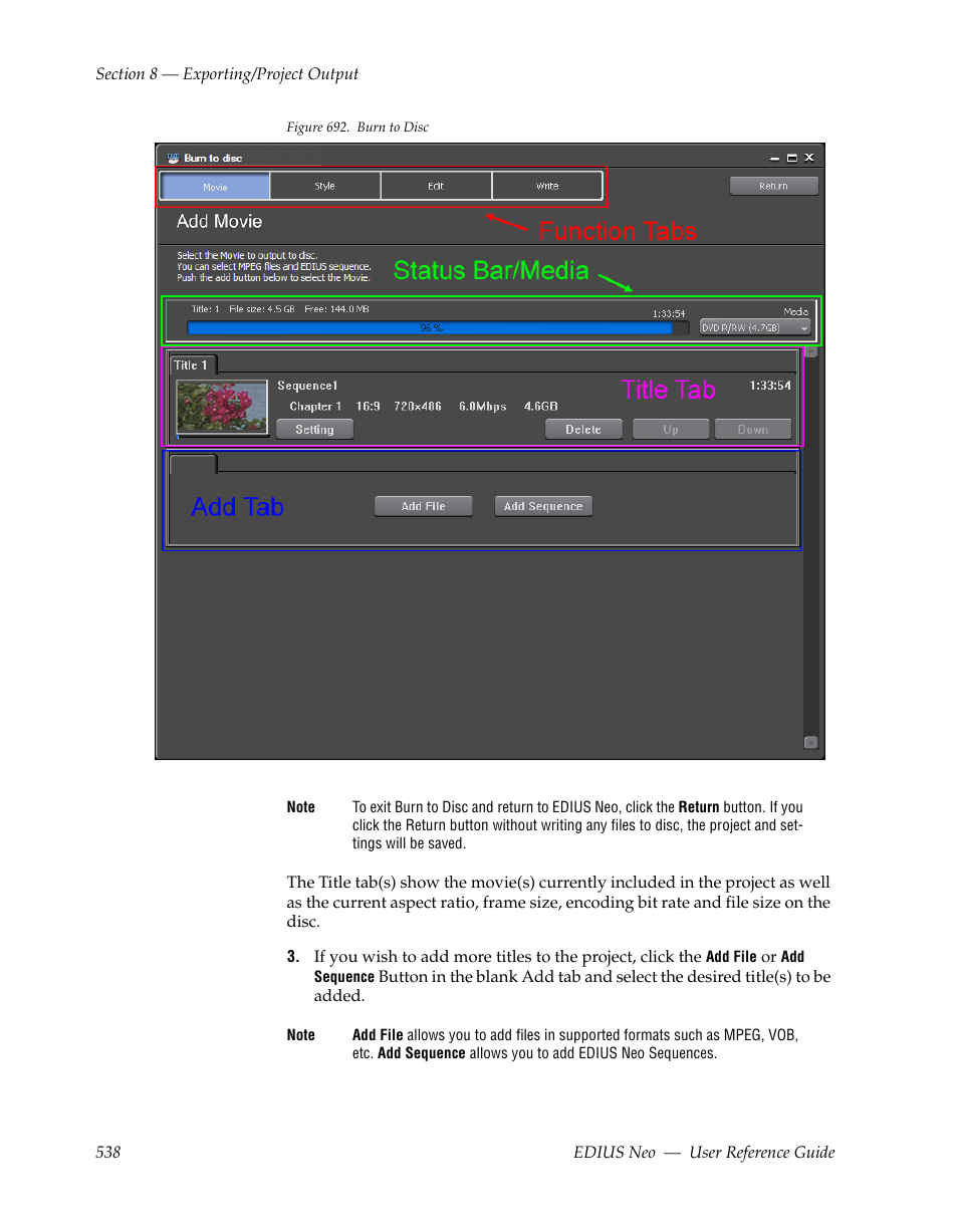 Grass Valley EDIUS Neo 2 User Manual | Page 538 / 608
