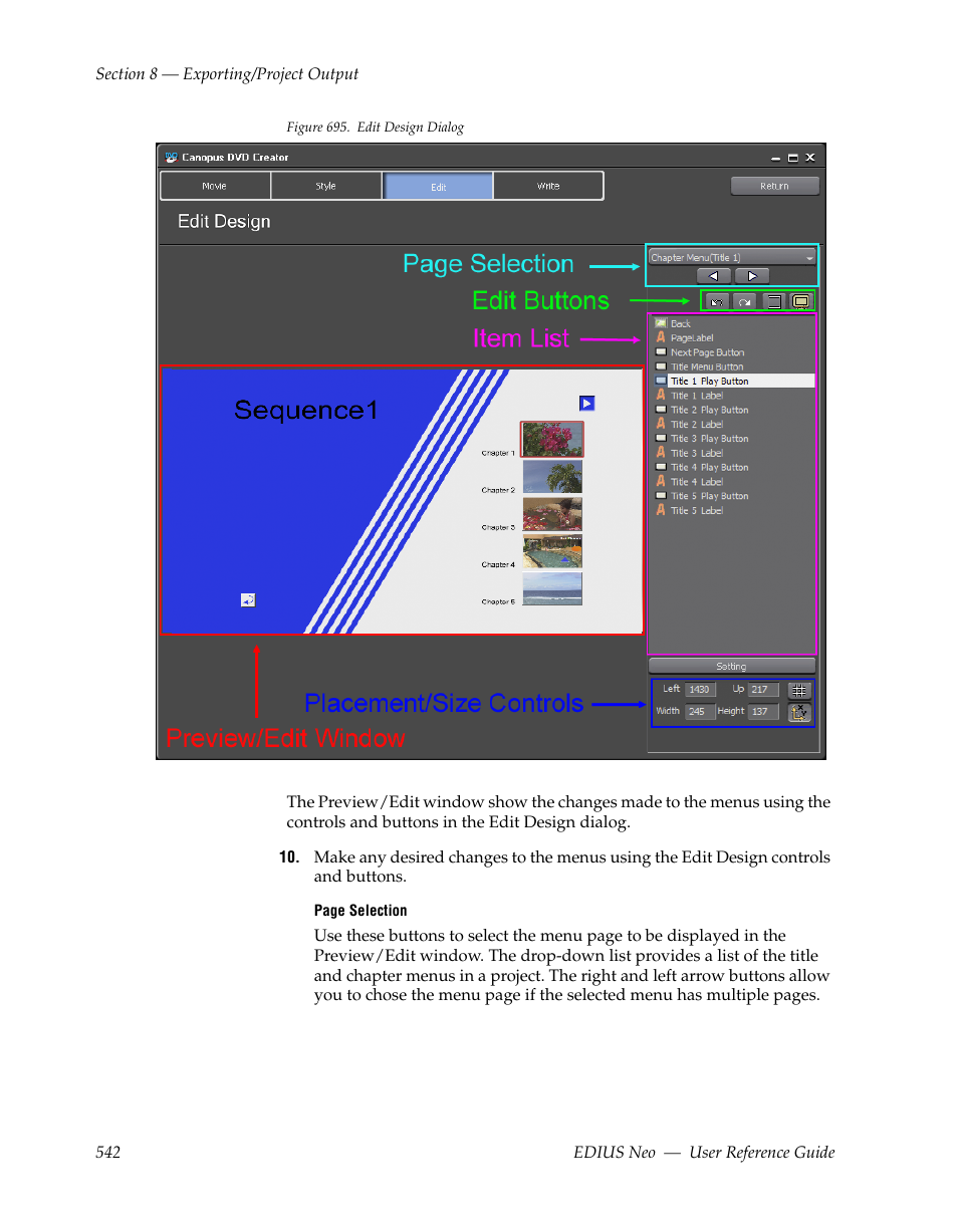 Grass Valley EDIUS Neo 2 User Manual | Page 542 / 608
