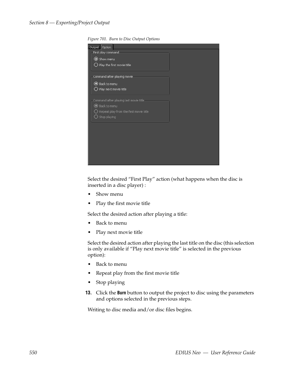 Grass Valley EDIUS Neo 2 User Manual | Page 550 / 608