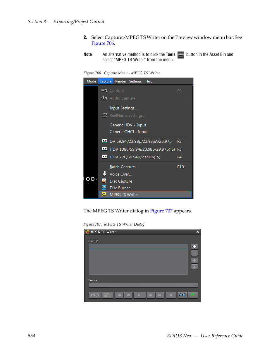 Grass Valley EDIUS Neo 2 User Manual | Page 554 / 608