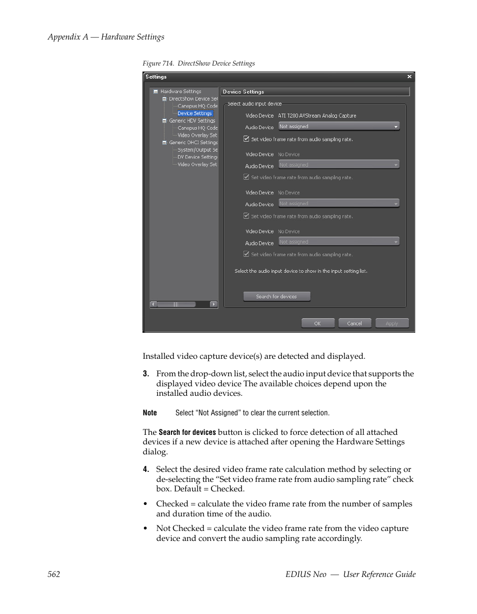 Grass Valley EDIUS Neo 2 User Manual | Page 562 / 608