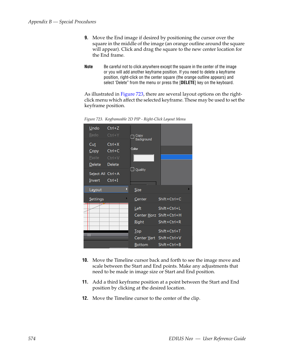 Grass Valley EDIUS Neo 2 User Manual | Page 574 / 608