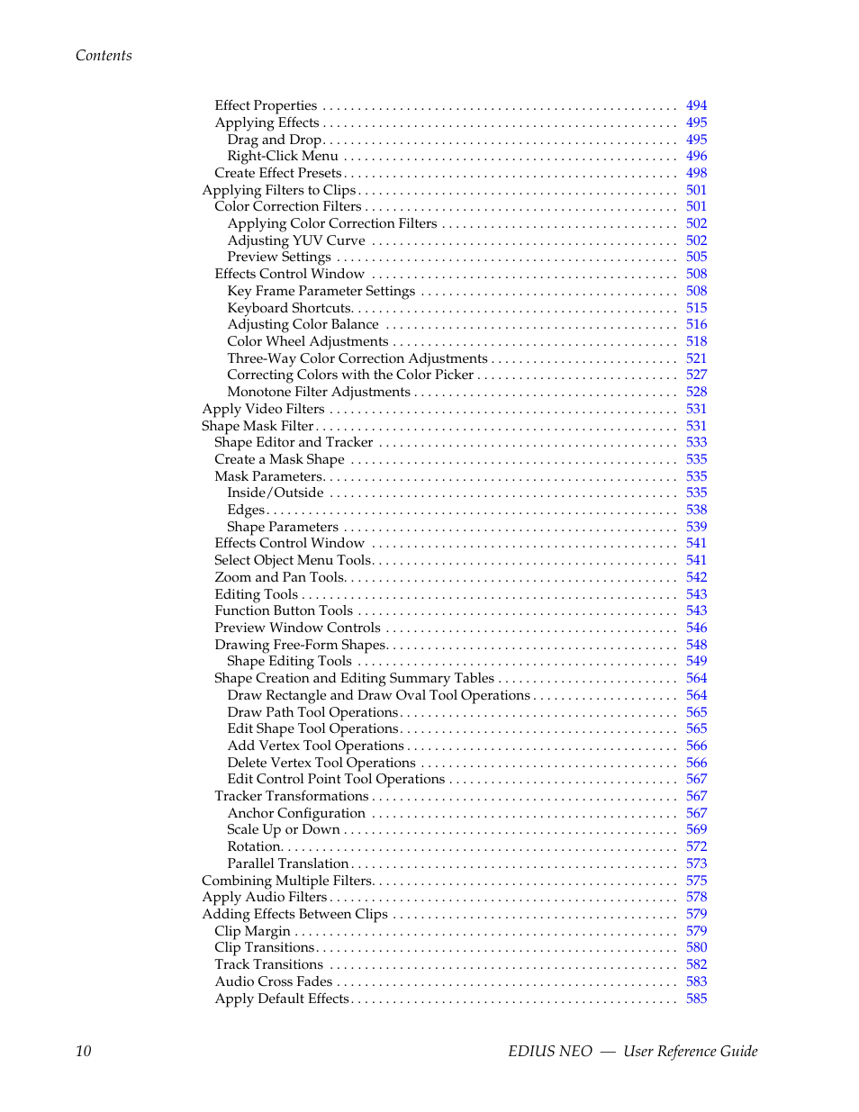 Grass Valley EDIUS Neo 3 User Manual | Page 12 / 802