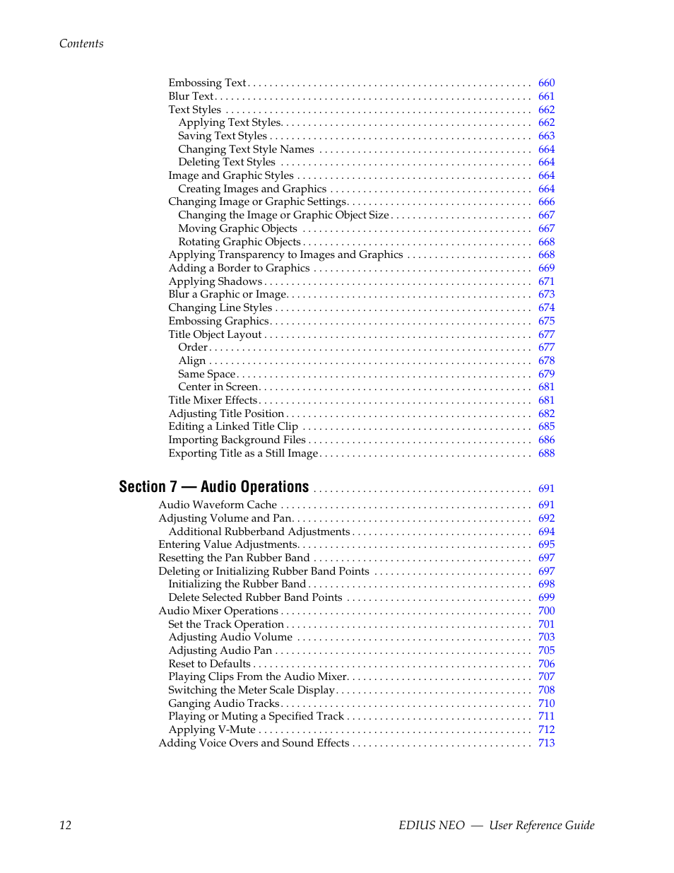 Grass Valley EDIUS Neo 3 User Manual | Page 14 / 802