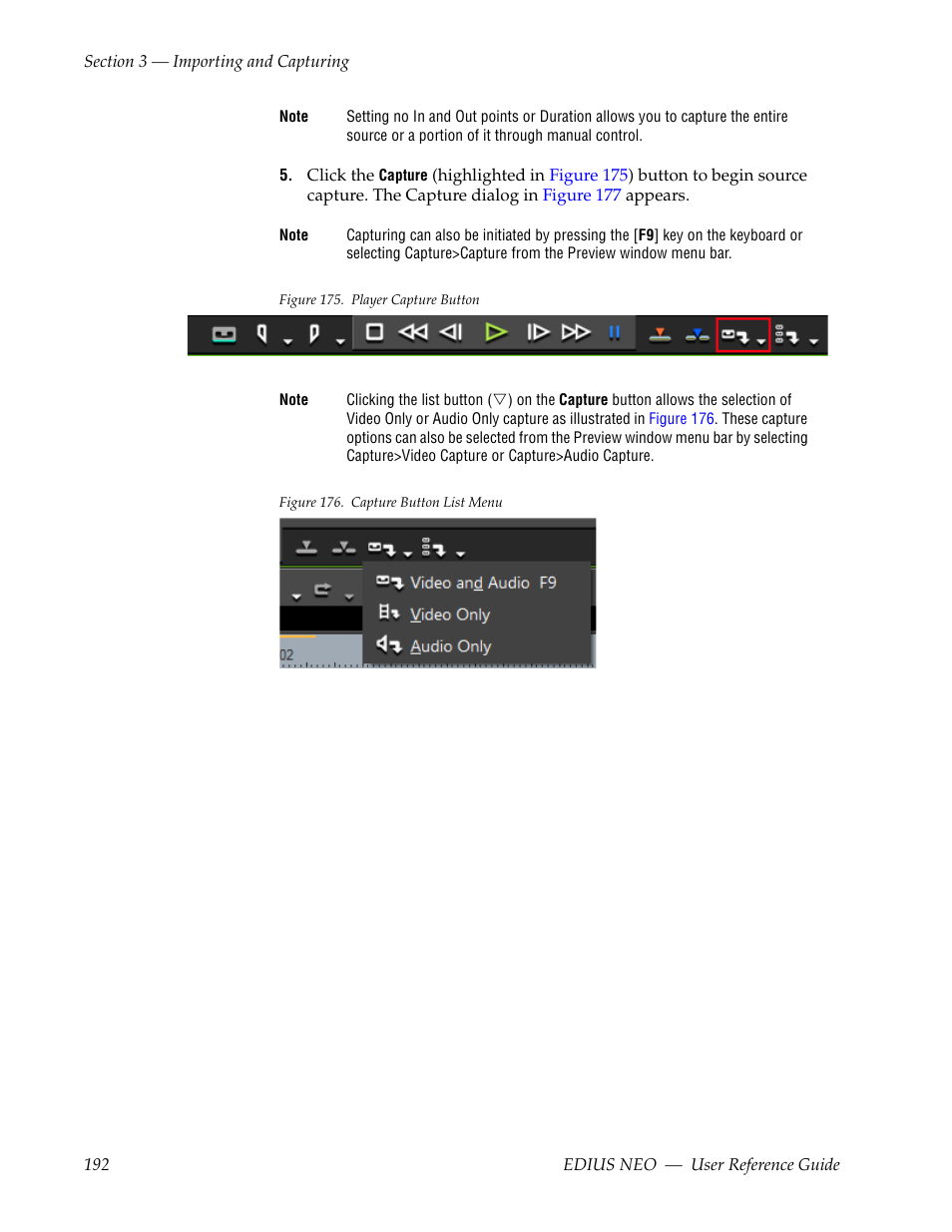 Grass Valley EDIUS Neo 3 User Manual | Page 194 / 802