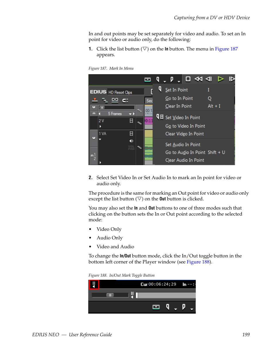 Grass Valley EDIUS Neo 3 User Manual | Page 201 / 802