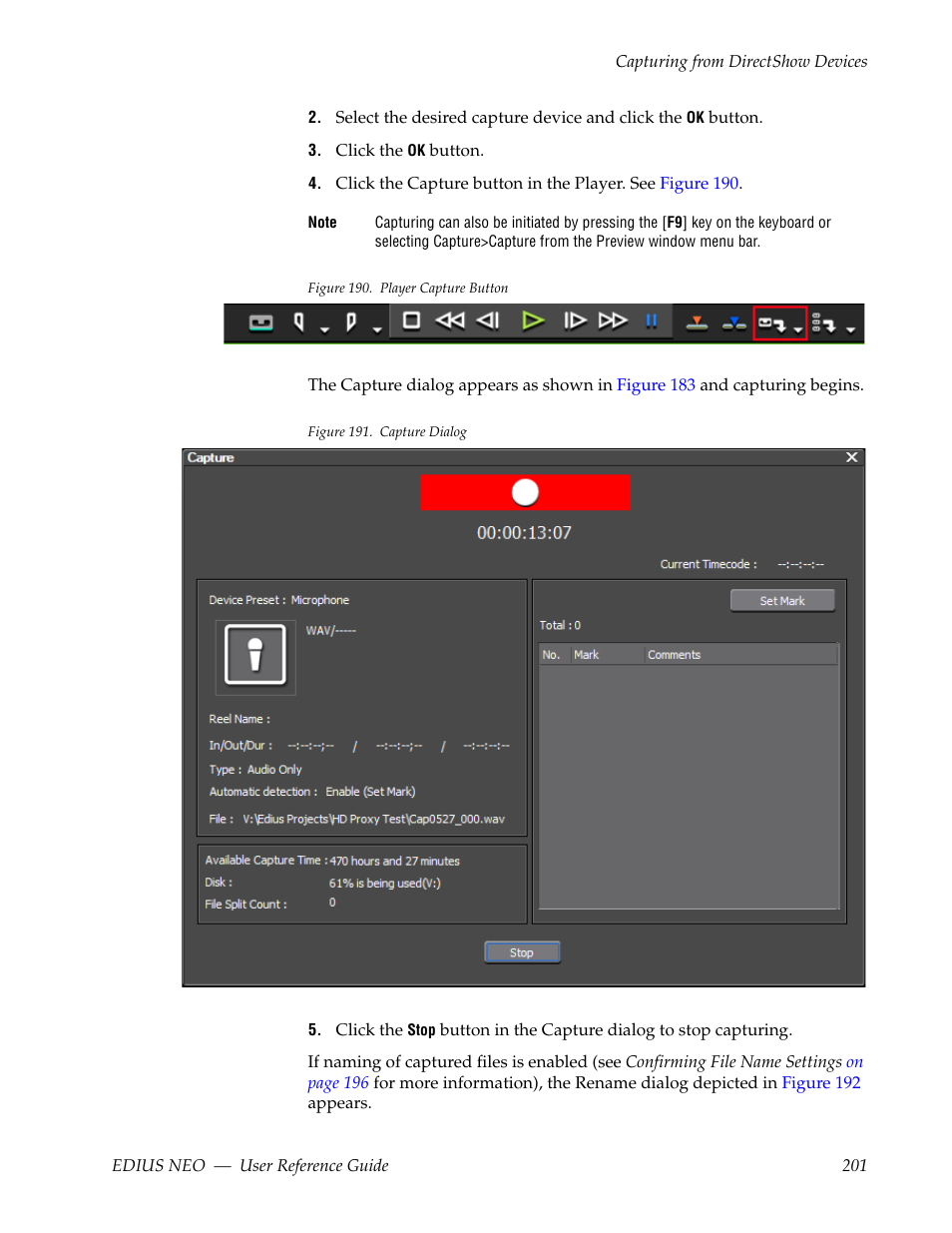 Grass Valley EDIUS Neo 3 User Manual | Page 203 / 802