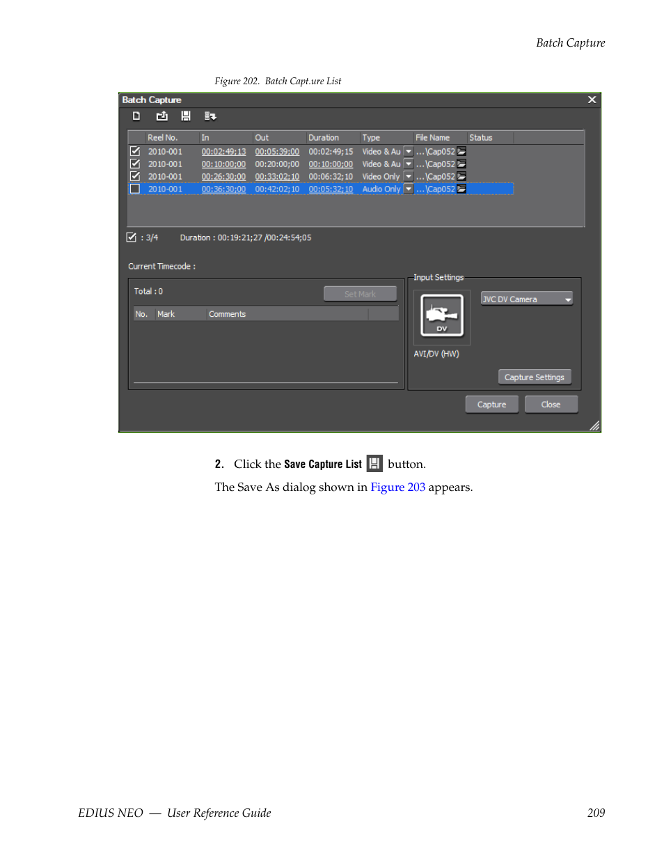 Figure 202 | Grass Valley EDIUS Neo 3 User Manual | Page 211 / 802