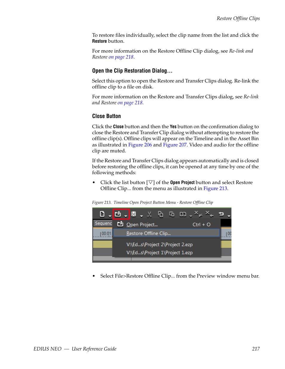 Grass Valley EDIUS Neo 3 User Manual | Page 219 / 802